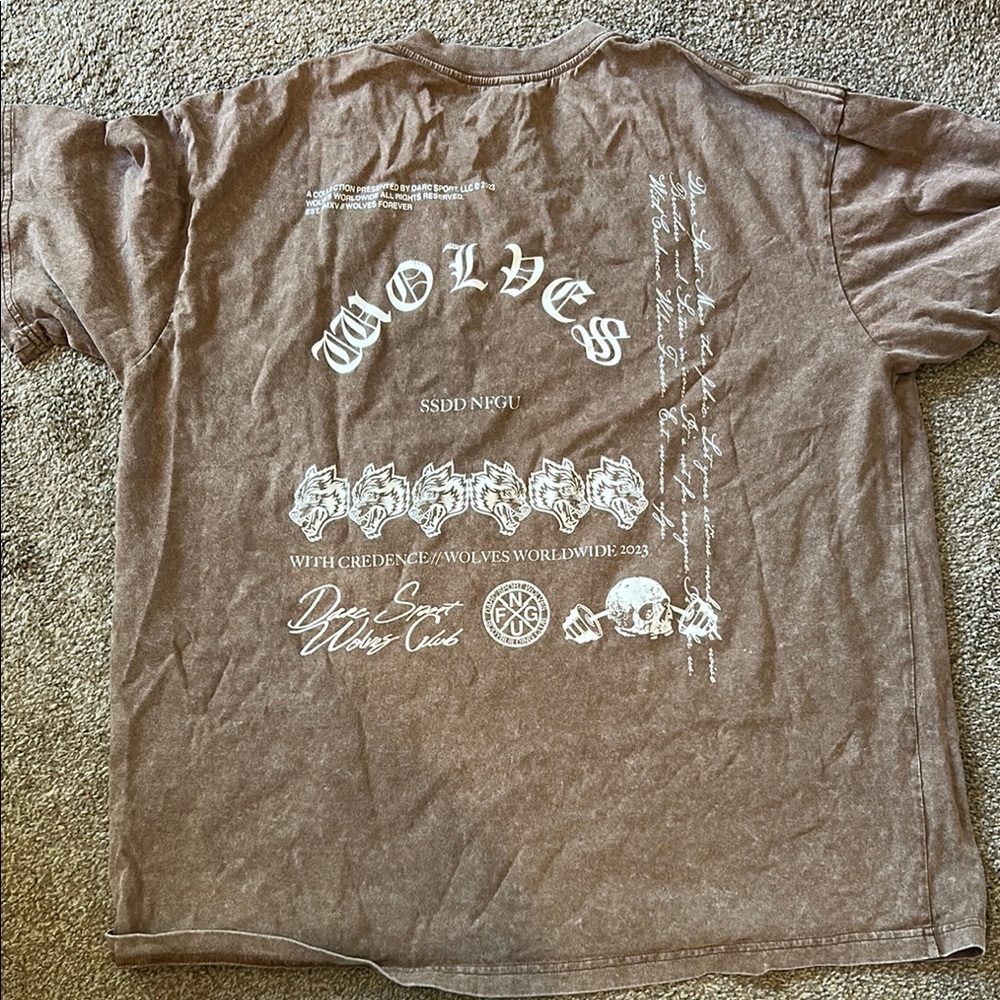 Brown Wolves Graphic Tee